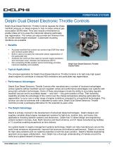 Delphi Dual Diesel Electronic Throttle Controls - 1