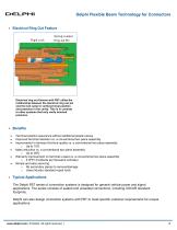Delphi Flexible Beam Technology (FBT) for Connectors - 2