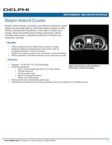 Delphi Hybrid Cluster - 1