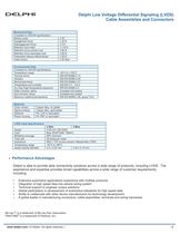 Delphi Low Voltage Differential Signaling (LVDS) Cable Assemblies and Connectors - 3