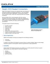 Delphi OCS Sealed Connectors - 1