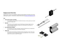 BELT DRIVEN ACTUATOR BASICS USER GUIDE MAINTENANCE MANUAL - 11