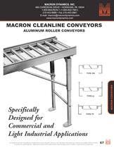 MACRON CLEANLINE CONVEYORS - 3