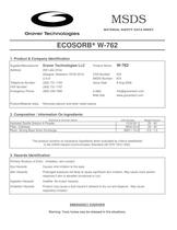 W-762 MSDS-1