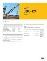 Cat® 8200-124 Dragline - 1