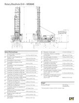 Cat® Rotary drills MD6640 - 2