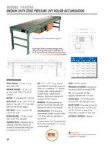 MODEL 196ZPA MEDIUM DUTY ZERO PRESSURE LIVE ROLLER ACCUMULATOR-1