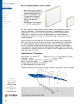 BK7 Cylindrical Plano Convex Lenses - 1