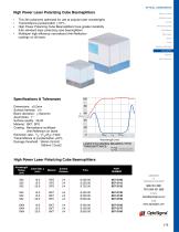 High Power Laser Polarizing Cube Beamsplitters - 1