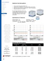 Metallized Cube Beamsplitters - 1