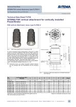 P30 Dimensions, Vertical Attachment for FSK-1