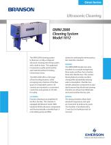 OMNI 2000 Cleaning System - model 1012 - 1