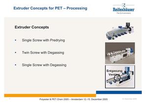 PET Film Extrusion without Predrying - 7