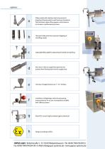 Manuell filling machine AH 10-1000 / Compact filling machine KAP 10-1000-3
