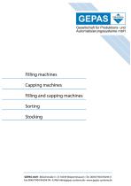 Sealing machines for metal tubes TFM 1, TPM 1-4