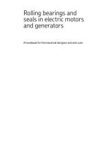Rolling bearings and seals in electric motors and generators-5