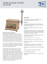 10-42 Taber Linear Abrasion Tester - 1