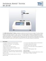 Internal Bond tester - 1