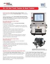 SL-10 Hot Tack Tester & Seal Tester - 1