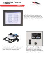 SL-10 Hot Tack Tester & Seal Tester - 2