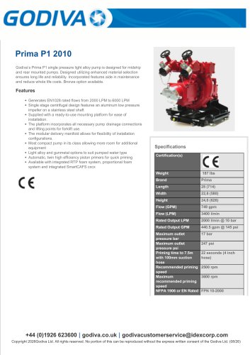  Prima P1 2010 
