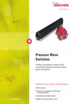 Pressure Wave Switches - 1