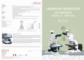 MICROS Laboratory Microscope LILY MCX500 - 1