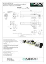 Linear actuator Serie MTB42-2