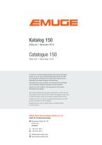 EMUGE Catalogue 150 - 3