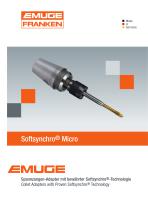 EMUGE Softsynchro Micro Collet Adapter