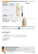 FRANKEN Milling Cutters for Impellers and Turbine Blades - 12