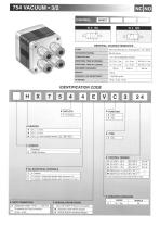 750 Series compact solenoid multi-valve | 2/2-3/2 NC-NO-31