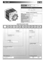 750 Series compact solenoid multi-valve | 5/2 x 4-3