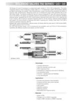 MATRIX Pneumatic Division - 750 Series compact solenoid multi-valve | 2/2-3/2 NC-NO-2