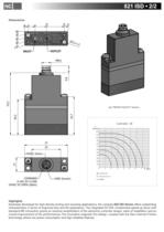 MATRIX Pneumatic Division - 820 ISD Series Compact High Performance solenoid valve - Integrated Speed-up Driver - 3