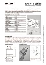 MATRIX Pneumatic Division - EPC010 Series Electronic Position Controller-2
