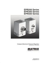 MATRIX Pneumatic Division - EPR200 | EPR300 | EPR500 Series - Compact Electronic Pressure Regulators - 1