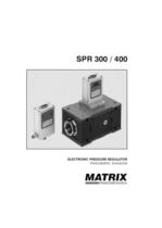 MATRIX Pneumatic Division - SPR300 / SPR400 Electronic Pressure Regulator with integrated high-volume booster (4.500÷18.000 Nl/min.)-1