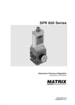 MATRIX Pneumatic Division - SPR600 Electronic Pressure Regulator with integrated high-volume booster (12.000 Nl/min.)-1