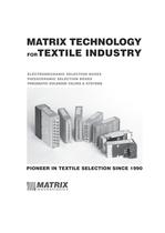 MATRIX Textile Division - MATRIX Technology for Textile Industry - 1