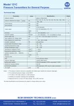 131C Inner Cavity Pressure Transmitters For General Purpose - 2