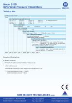 219D Differential Pressure Transmitters For Smart Valve Application - 3