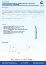 LV39 Liquid Level Transducers And Transmitters With Overvoltage Protection - 1