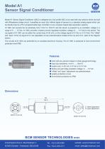 Model  A1  Sensor  Signal Conditioner - 1