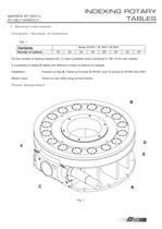 Colombo Filippetti - Indexing Rotary Tables - IR Heavy Series 1601-1801-2001 - 4