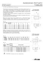 IR TABLES IR1601 - IR1801 - IR2001 - 12