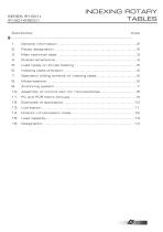 IR TABLES IR1601 - IR1801 - IR2001 - 4