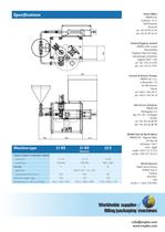 20 Series semi-automatic filling & closing machines - 2