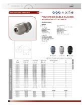 POLYAMIDE CABLE GLANDS MULTIIHOLE-FLATHOLE - 1