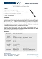 19mm Diameter Compact Level Transmitter MPM489WZ1-1